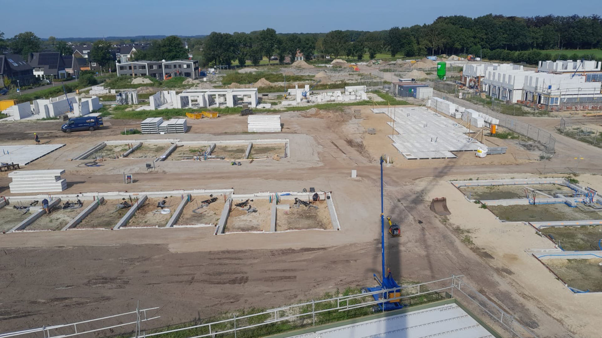 Bouw 114 woningen De Singels & De Erven vordert gestaag